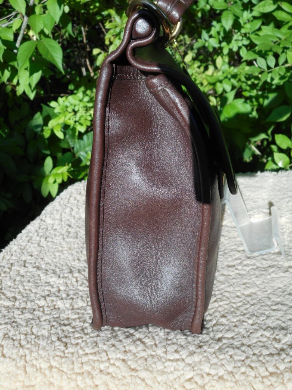 Vintage Coach Willis Bag 9927, in Mahogany EUC - Picture 6 of 13